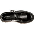 thumbnail image 5 of Circus by Sam Edelman Emelia Black Slip On Rounded Toe Chunky Heel Loafers (Black, 5), 5 of 6