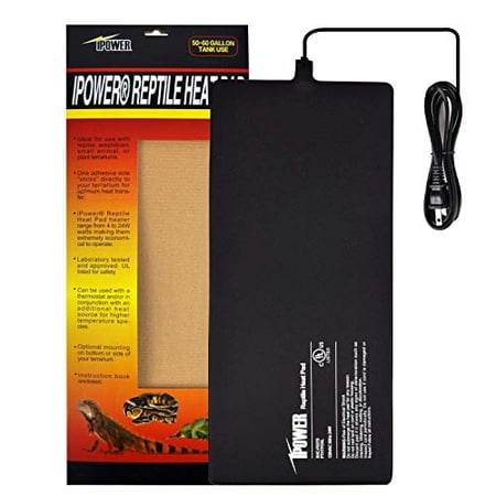 iPower 8 by 18-Inch Reptile Heat Mat Under Tank Heater Terrarium Heating Pad