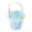 Sky Blue*1, variant on 1 Pack Mini Woven Baskets with Handles - Bulk Miniature Baskets for Favors,Arts and Crafts,School Projects (2x3 in)