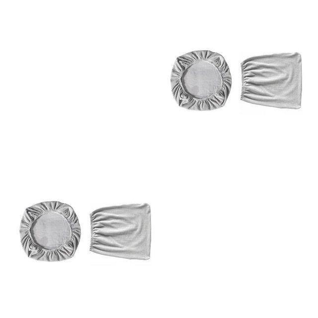 Advancent 2 piezas de fundas para sillas divididas de grano de maíz resistentes al desgaste, suministros para el hogar de estilo Simple para Type7 NO7