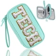 thumbnail image 1 of Bolsa organizadora de electrónica COSHAYSOO Travel, azul turquesa, 1 of 6