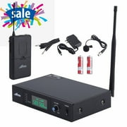 RADIGS RWM60U Professional UHF Headset & Guitar Instrument Wireles s Microphone System DJ Karaoke Headset Microphone On Sale! Buy Two Get One Free!