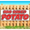 thumbnail image 1 of Bbq Baked Potato 13 oz Vinyl Banner With Metal Grommets, 1 of 4