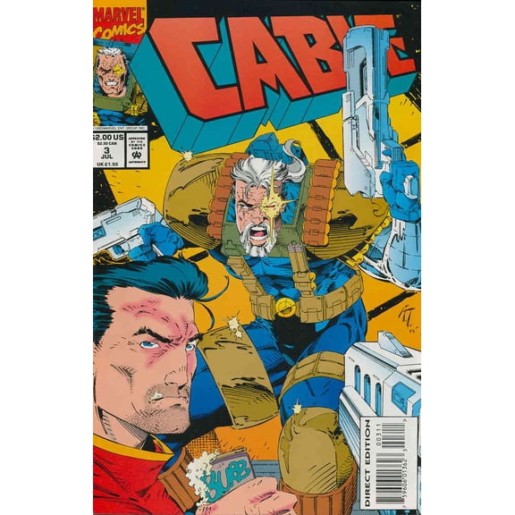 Cable #3 VF ; Marvel Comic Book