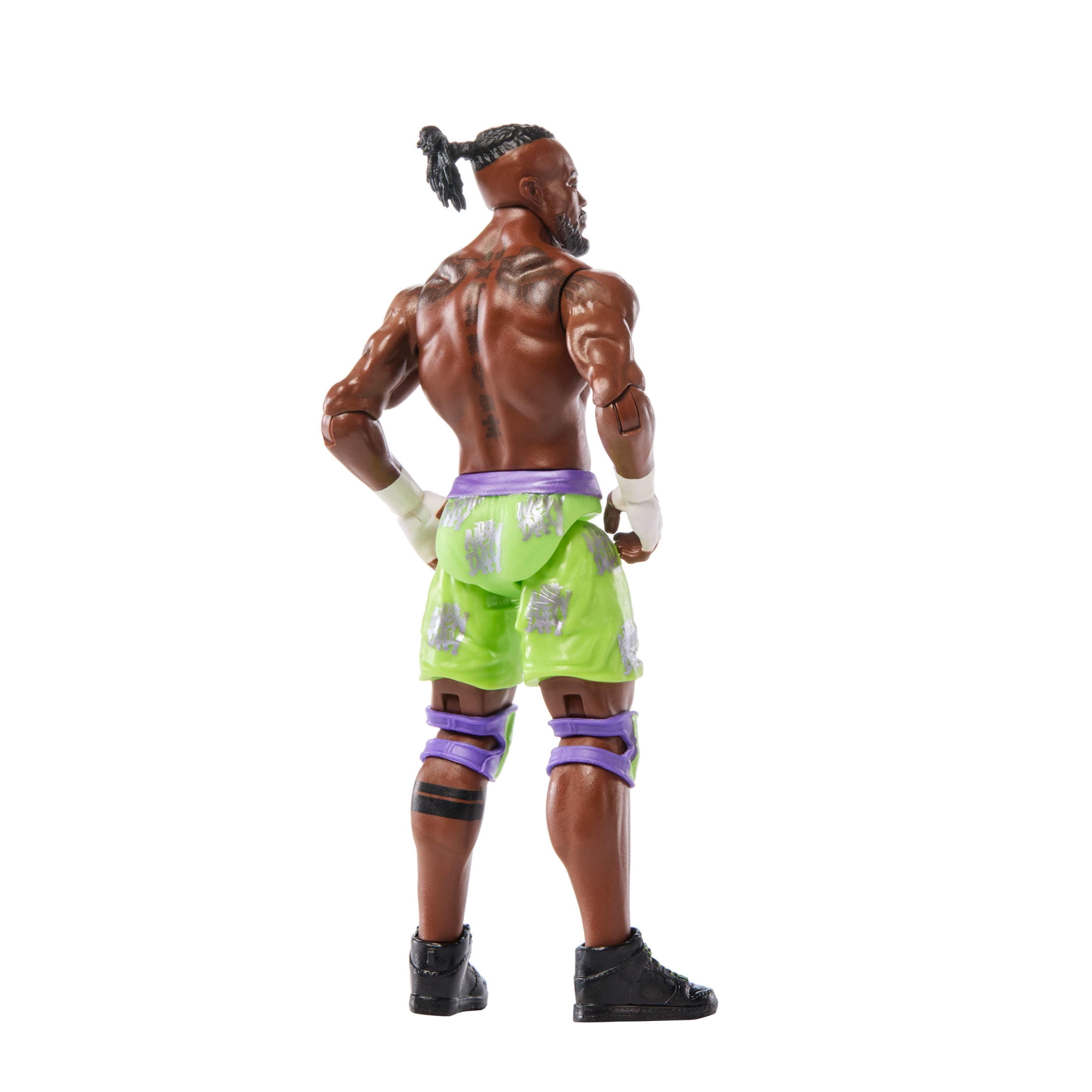 WWE Kofi Kingston Action Figure, Main Event Series #158, 6-inch Collectible with Articulation