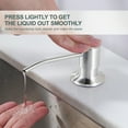 thumbnail image 3 of Wowow Single Handle Pull Down Sprayer Kitchen Faucet with Soap Dispenser in Vibrant Stainless Steel in Brushed Nickel, 3 of 5