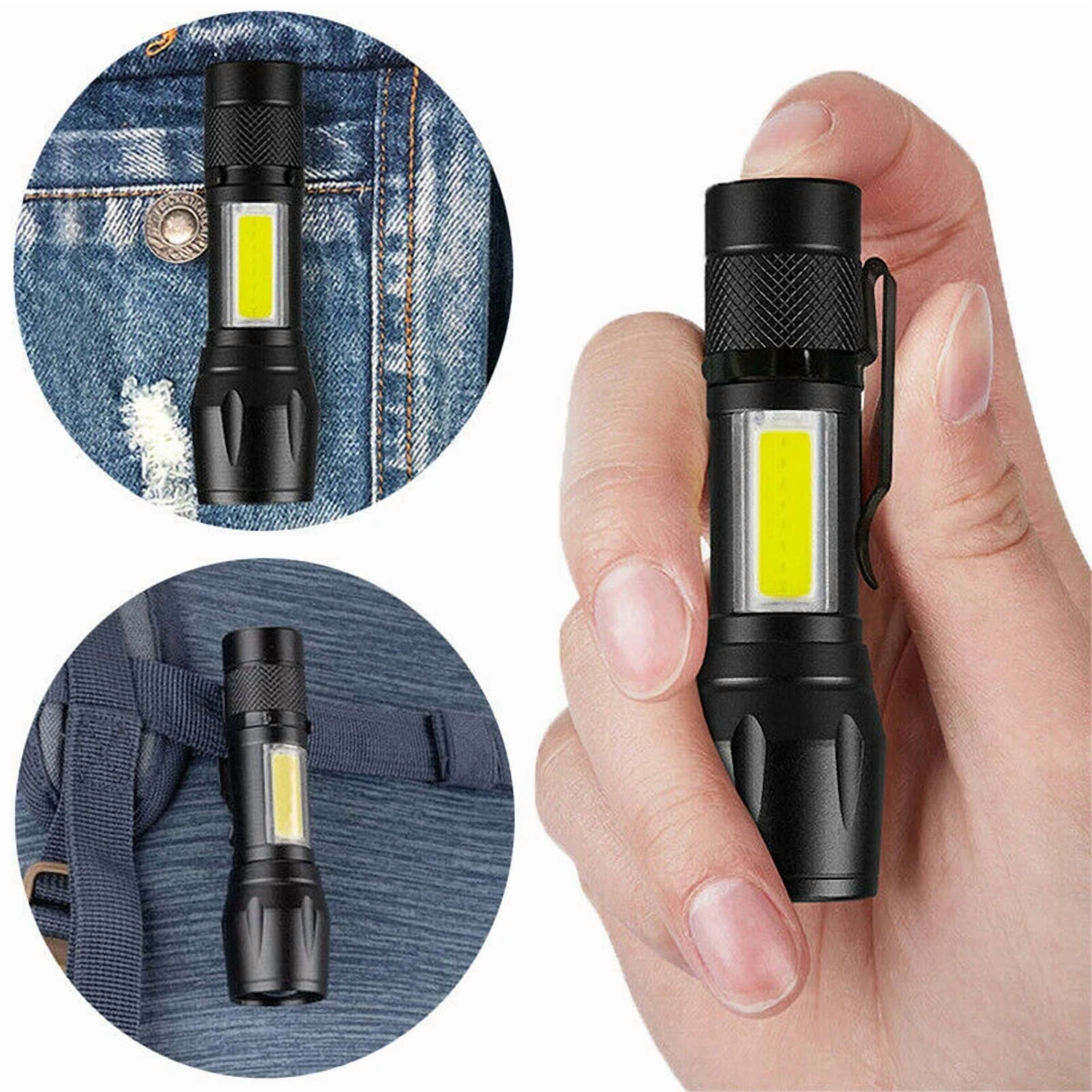 KLYNE- Tactical Led Flashlight Usb Rechargeable 3Modes Light Zoomable Lamp Torch Us