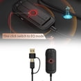 thumbnail image 2 of BQBQERT External Independents USB Sound Card Featuring Footstep, Competitive, and Original Sound Modes, 2 of 12