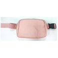 thumbnail image 1 of Mini riñonera unisex TANGJMXG cruzada de cintura negra correas de hombro ajustables, 1 of 5