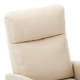 thumbnail image 5 of vidaXL Electric Massage Chair Cream Fabric, 5 of 5