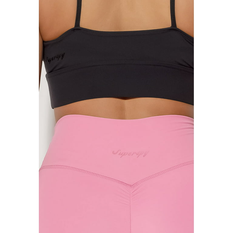 Scrunch Butt Legging for Gym, Yoga or Loungewear - Carnation Pink 
