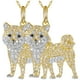 thumbnail image 1 of Cadenas y Dijes para Dama VentDepot DogNeck20 2Pzas Shiba Inu Dorado Metal Cadena y Dije, 1 of 4