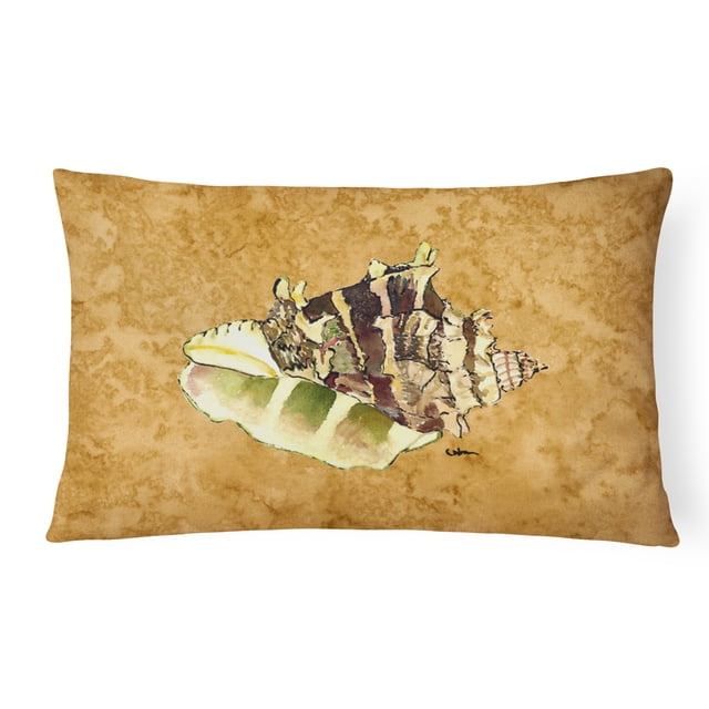 Carolines Treasures 8658PW1216 Shell Indoor & Outdoor Fabric Decorative Pillow
