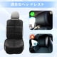 thumbnail image 4 of Funda para Asiento de Auto Unique Bargains, Protector Universal de Asiento de Auto con Bolsillos Laterales, Cojín Acolchado Suave para Seguridad de Bebés, Duradera e Impermeable, Negro Rojo, 1 Juego, 4 of 7