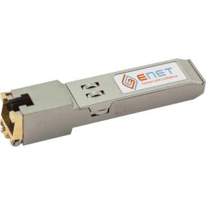 ENET Cisco GLC-TE Compatible 1000BASE-T Copper SFP 100m RJ-45 100% Tested Lifetime Warranty and Compatibility Guaranteed - For Data Networking 1 RJ-45 1000Base-T Network LAN - Twisted Pair -
