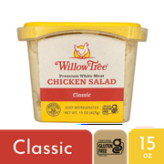 Willow Tree White Meat Chicken Salad Classic Style, 15oz, Ready to Eat, Refrigerated