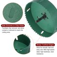 thumbnail image 4 of Uxcell 135mm (5-5/16") M42 HSS (High Speed Steel) Bi-Metal Hole Saw Cutter for Wood Plastic Metal, 4 of 6