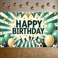 thumbnail image 4 of Soccer Theme Party Banner Balloon Decoration Football Design Event Banner for Birthday Party Kids Celebration Outdoor Event, 4 of 9