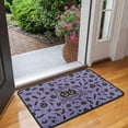thumbnail image 2 of Happy Halloween Pumpkin Door Mat Decorations Spider Bat Welcome Mat Retro for Door Kitchen Bathroom Bedroom Crystal Velvet 30x17 Inches, 2 of 7