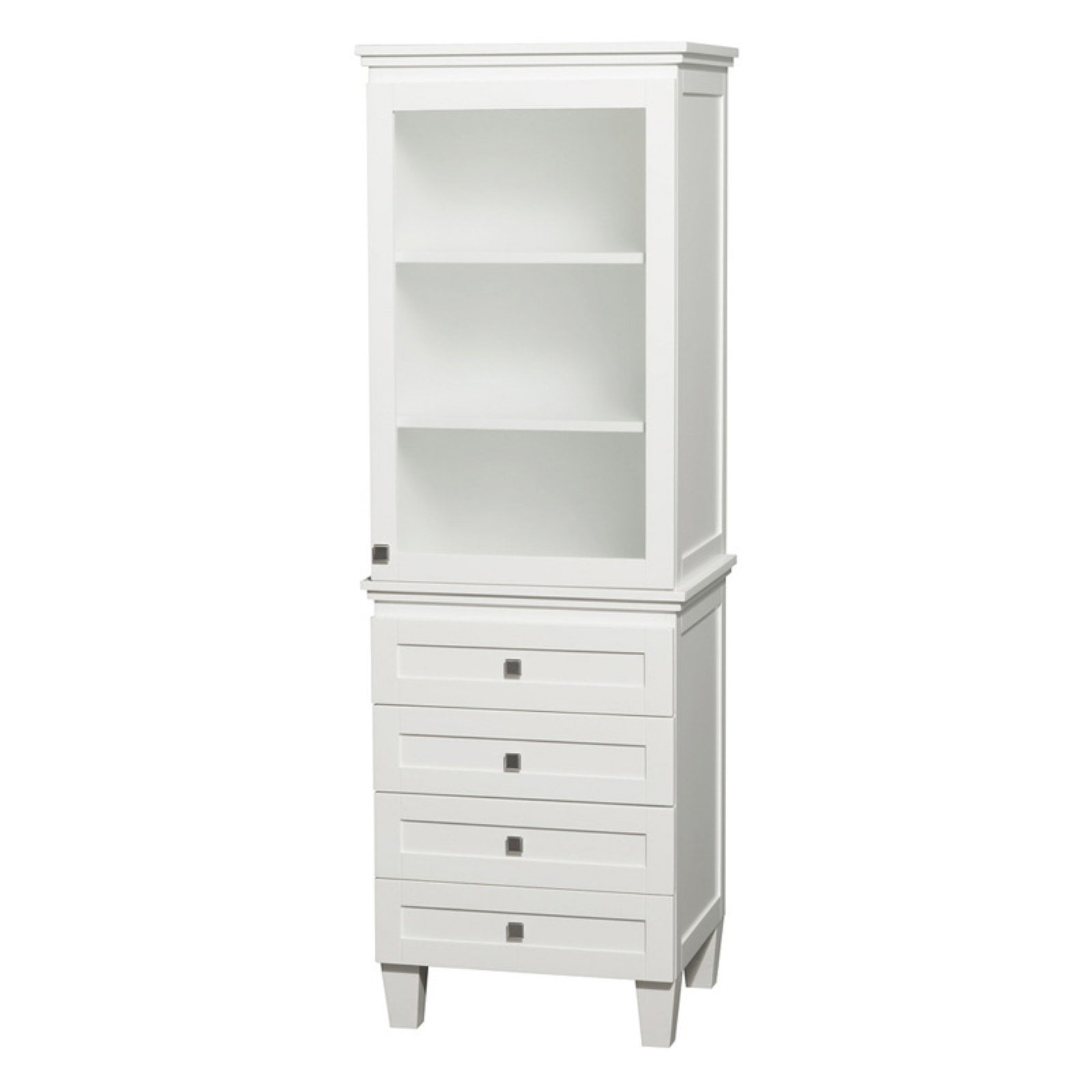 Wyndham Collection Acclaim Bathroom Linen Tower in Espresso with