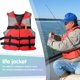 thumbnail image 4 of Deportes Acuáticos Chaqueta flotante para adultos, chaleco salvavidas ligero para pescar, nadar (rojo) Ehuebsd Para Estrenar, 4 of 8