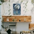 thumbnail image 4 of Elegant 8x12" Celestial Angel & Moon Tin Sign - Mystical Wall Art with Golden Sun, Stars, and Celestial Elements, Frameless Decor for Home, Office, or Commercial Space, Moon Decor, 2D, 4 of 8