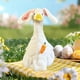 thumbnail image 1 of Juego de Decoración Impermeable para Porche al Aire Libre de 23 Pulgadas, Arte Festivo Blanco para Jardín con Disfraz Adorable para Exhibición en Patio de Pascua, Navidad y Acción de Gracias, 1 of 9