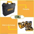 thumbnail image 4 of Juego Completo de herramientas mecanicas manuales 120 piezas INGCO HKTHP21201, 4 of 7