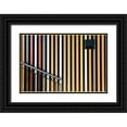 thumbnail image 1 of Reichelt, Dieter 18x13 Black Ornate Wood Framed with Double Matting Museum Art Print Titled - Colors with railing, 1 of 4