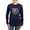 Navy, variant on CafePress - Dart Love Women's Long Sleeve Dark T Shirt - Women's Long Sleeve Graphic Tee Casual Fit