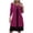 #03 Hot Pink 【Mix, Match & Stock Up on Your Favorite Palette.】, variant on Women's Winter Long Sleeve Button Front Sweater Dress Tops Tunic Solid Color Loose Fit Casual Daily Wear Work Office Vacation Fashion Essential Gift for Women | Sopatenor,Green XL
