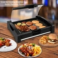 thumbnail image 3 of NutriChef Electric Grill & Griddle Cooktop with Glass Lid, 3 of 9