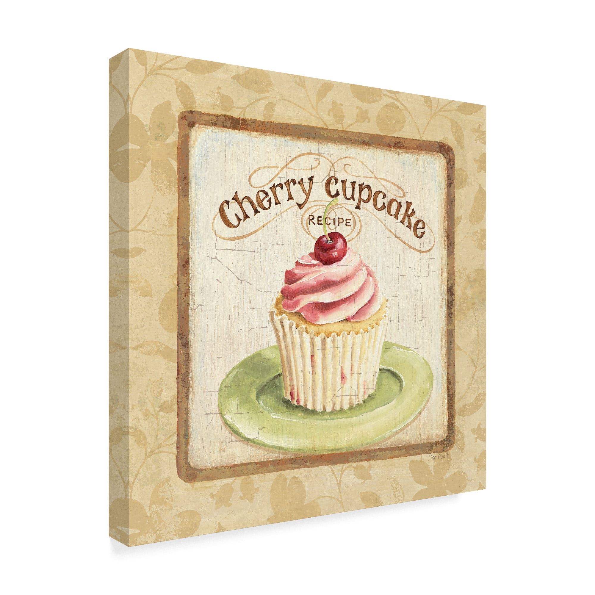 Trademark Fine Art 'Sweet Cupcakes II' Canvas Art by Lisa Audit