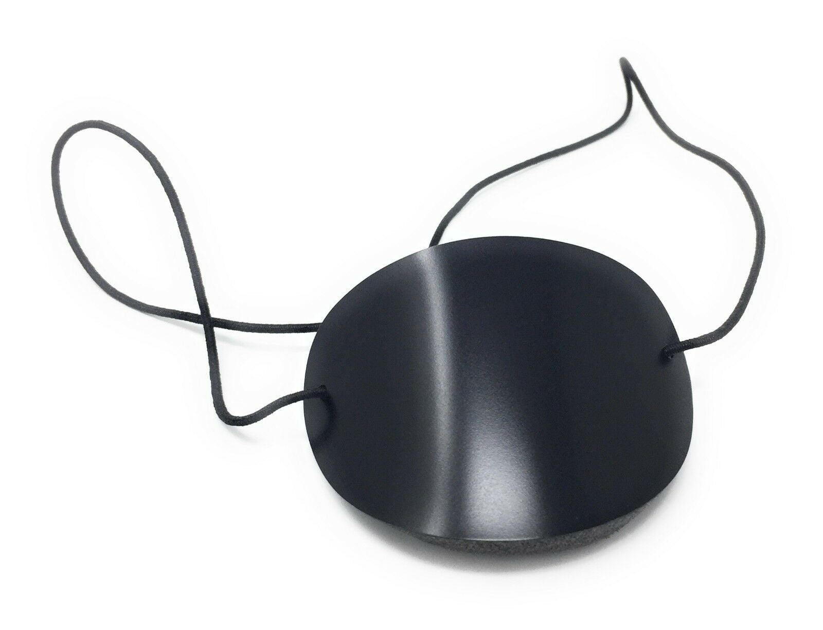 Hilco Eye Patch Adult Large Black Vinyl Strap Ophthalmic Injury First Aid Foam