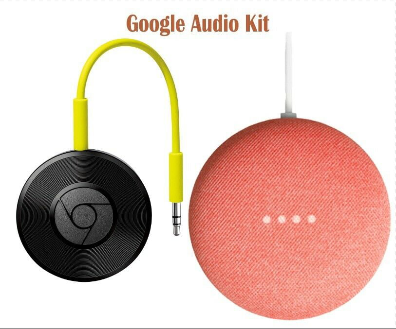 Google Chromecast Audio And Home Mini Kit - Walmart.com