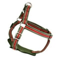 thumbnail image 3 of Vibrant Life Dog Harness, Premium Panel, Green/Brown, XS, 3 of 4