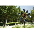 thumbnail image 5 of TUFFCRAFTS High Quality Metal Wind Spinner – 84 IN. Height - 24 IN. Width – Elegant Outdoor Décor – Handmade Cooper Leaf Design – Anti-Rust, Waterproof, Easy To Assemble Garden Kinetic Wind Mill, 5 of 10
