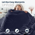 thumbnail image 4 of Martex 3-Piece Full/Queen Reversible Comforter Set | Super Soft Lightweight | Navy/Ceil Blue, 4 of 9