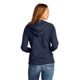 thumbnail image 2 of District Women's Re-Fleece Full-Zip Hoodie DT8103, 2 of 4