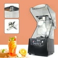 thumbnail image 4 of 2600W Heavy-Duty Commercial Blender With Shield Quiet Sound Enclosure Stainless Steels 1.8L 110V 23000r/Min for Homes, Offices, Hotels, 4 of 17