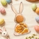 thumbnail image 4 of Bandejas de Frutas para Servir para la Fiesta, Bandeja de Madera en Forma de Conejo de Pascua 32x17.5cm, Platos Decorativos Bandejas de Postres para Mesa de Postres, 4 of 6
