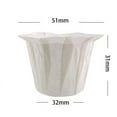 thumbnail image 2 of Disposable Coffee Filters,Pack of 100 Paper Filter +Reusable K Cup Coffee Pod for Reusable Single Serve Pods Compatible with k cup 2.0 & 1.0 Coffee Maker, 2 of 7
