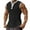 Black, variant on fatyb Men's Tank Tops Sleeveless Button Muscle Shirts Pullover Summer Vacation Beach Casual T Shirts