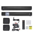 thumbnail image 3 of Combo Barra de Sonido STF Home Audio 30W HDMI ARC Bluetooth + Audífonos Inalámbricos Billboard On Ear con Micrófono Negro, 3 of 11