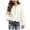 White, variant on Gubotare Girls Fall Sweater Girls Cardigan School Uniforms Tops Toddler Knit Long Sleeve Button Sweater Lightweight Crewneck Fall Outwear Size 7-8 (Black,7-8 Years)