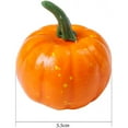 thumbnail image 7 of 12pcs Artificial Small Foam Pumpkins Vegetables Models Realistic Pumpkins Teaching Props for Halloween Autumn Harvest Thanksgiving Home Party Scene Decorations Hotel Accessories, 7 of 7