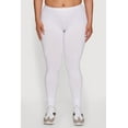 thumbnail image 4 of Womens Plus Size Ambiance Basic Leggings, 4 of 5