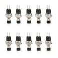 thumbnail image 4 of 10pcs mini lockless instantaneous contact switch mini switch ps-110 black, 4 of 10