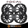thumbnail image 3 of 16x7 Focal 452SB F-52 Satin Black Wheel 5x108 (40mm), 3 of 5