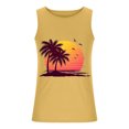 thumbnail image 4 of Gifts for Men! Titcea Mens Tank Top Round Neck Sleeveless Hawaiian Beach Graphic T Shirts Workout Running Summer Casual Tank Tops, 4 of 5